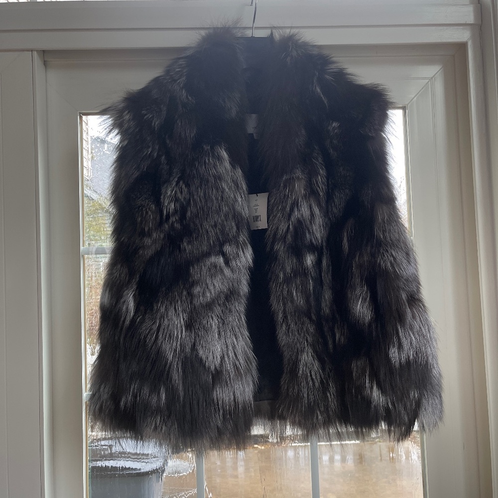 VINCE-Real Fur Vest